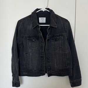 Old Navy Charcoal Denim Jacket